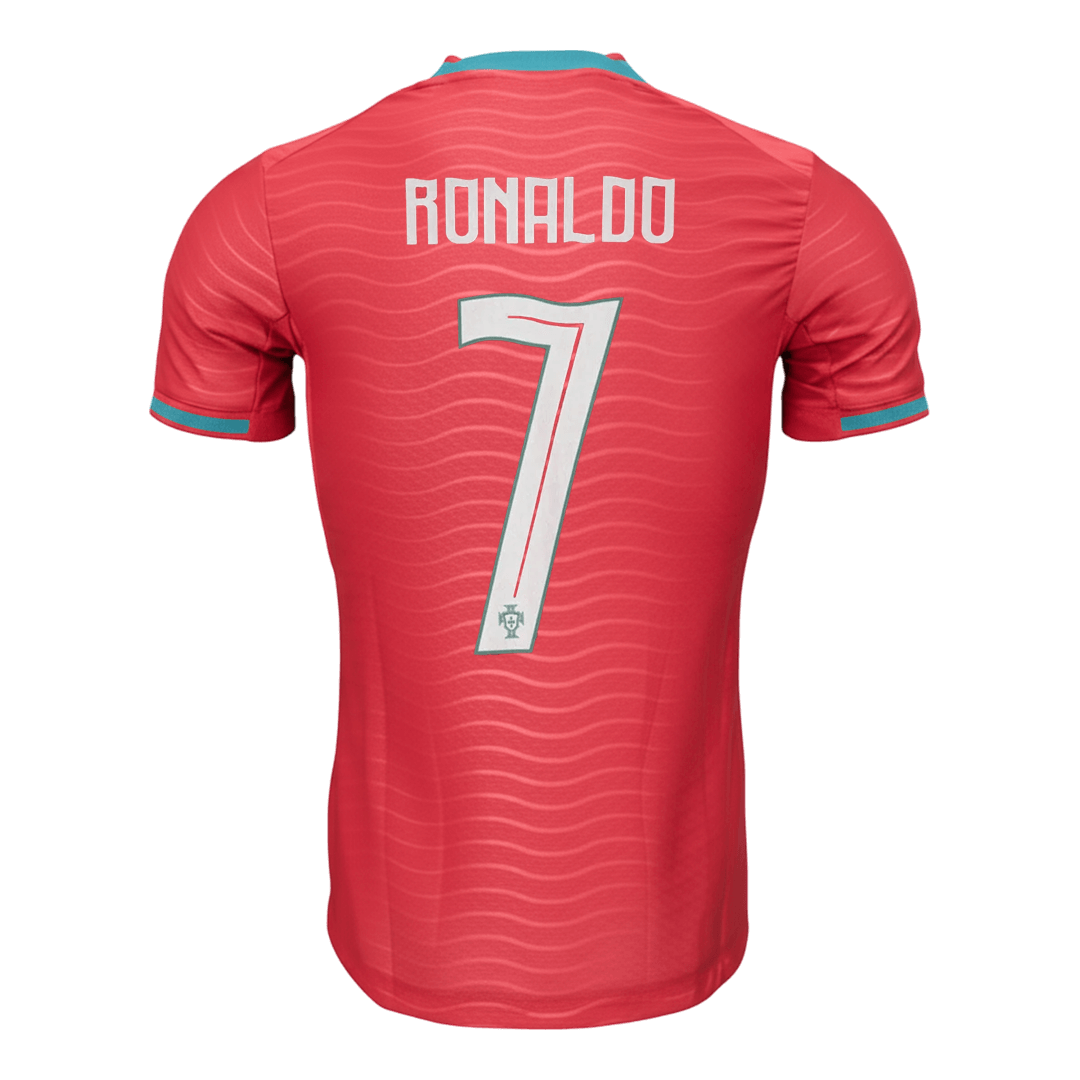 Camiseta de fútbol local auténtica de Ronaldo #7 de Portugal 2026