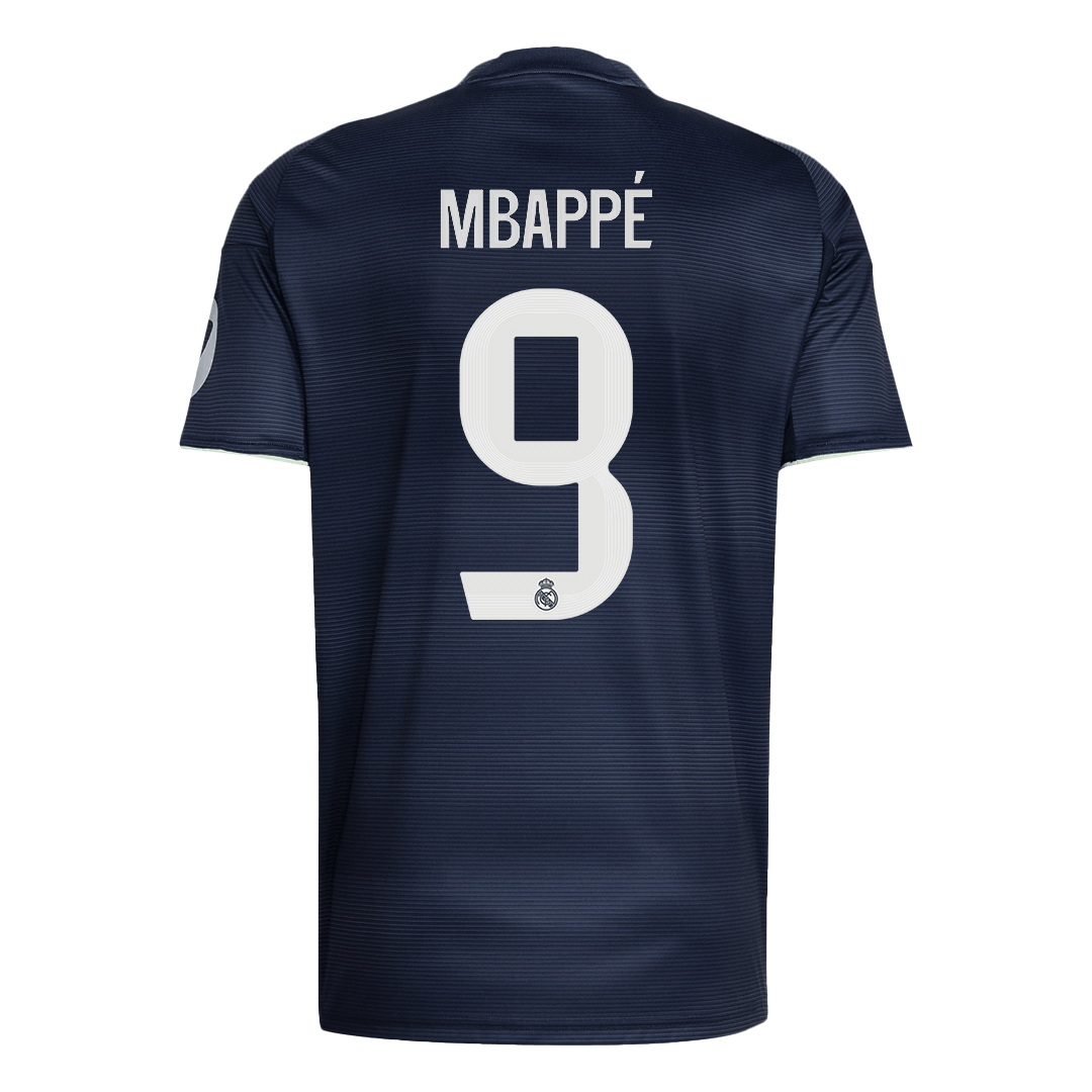 Camiseta de visitante del Real Madrid MBAPPÉ #9 2025/26