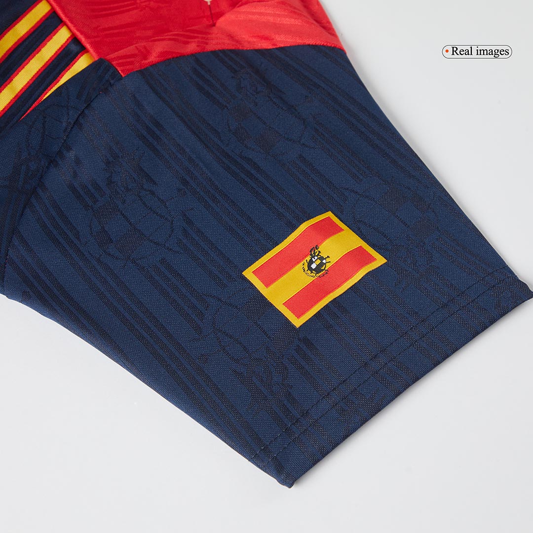 Camiseta retro de fútbol local de España de 1996