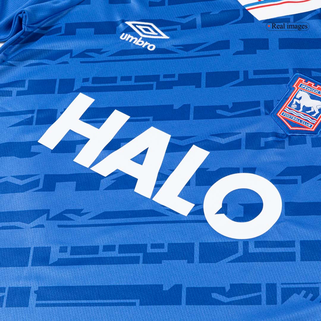 Camiseta de fútbol local del Ipswich Town 25/26 azul