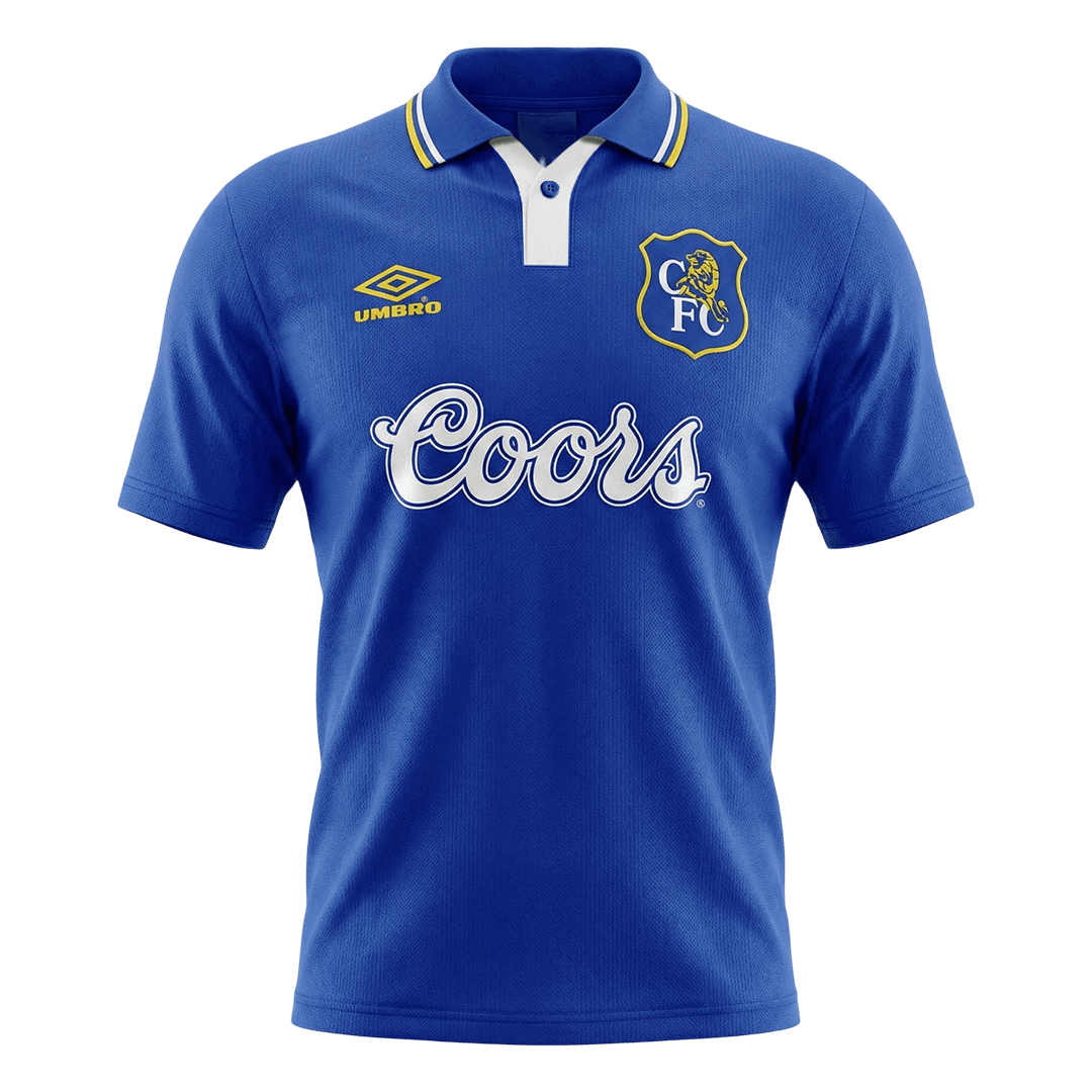 Camiseta retro de fútbol local del Chelsea 95/97