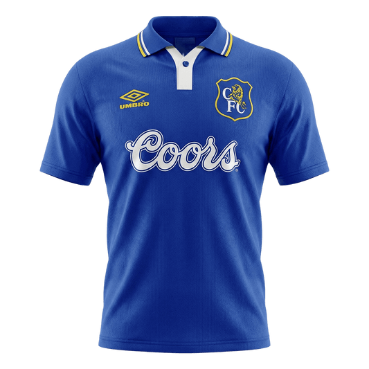 Camiseta retro de fútbol local del Chelsea 95/97