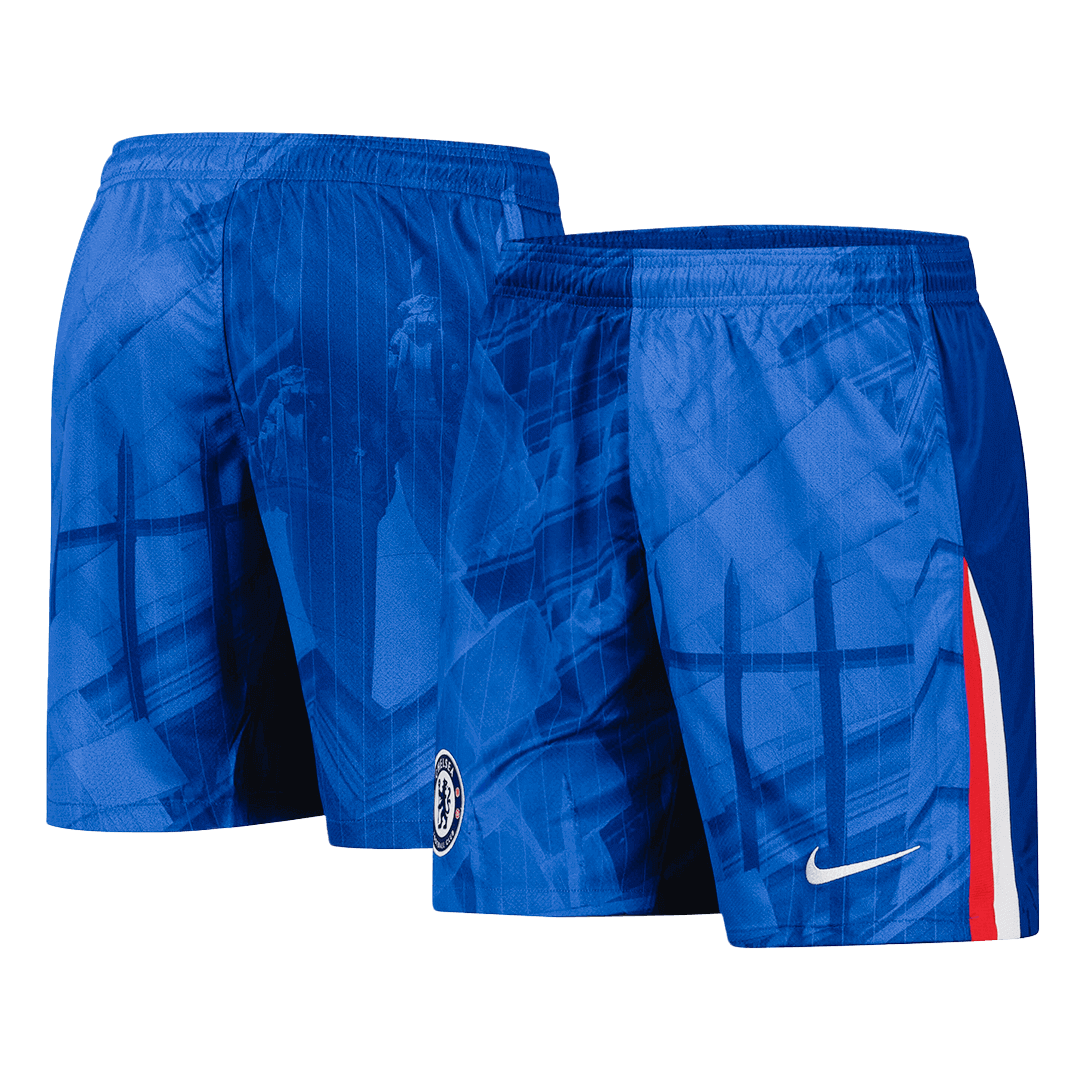 Kit de fútbol local del Chelsea (camiseta, pantalones cortos y calcetines) 2025/26, azul