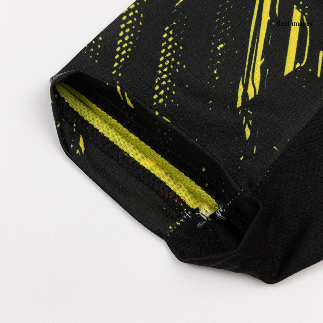 Kit de camiseta de fútbol local del Borussia Dortmund para niños (camiseta, pantalón corto y calcetines) 2025/26