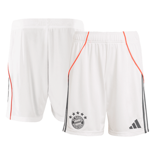 Kit de visitante del Bayern Múnich (Kit y pantalón corto) 2025/26, color blanco