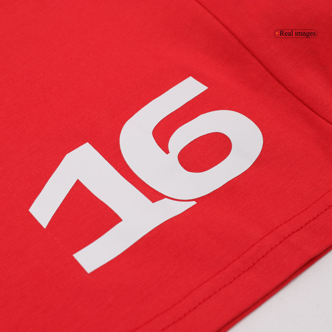 Camiseta del equipo Ferrari F1 Racing Charles Leclerc #16 2024
