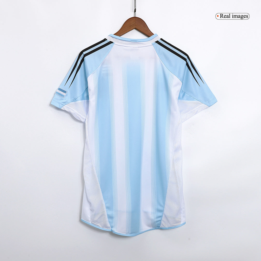 Camiseta retro de fútbol local de Argentina 2004/05