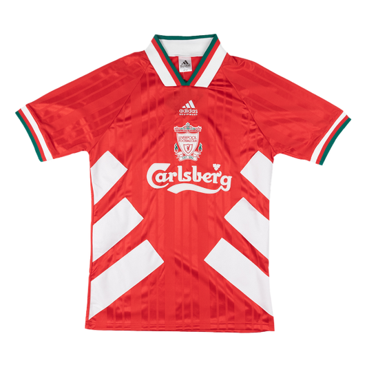 Camiseta retro de fútbol local del Liverpool 93/95