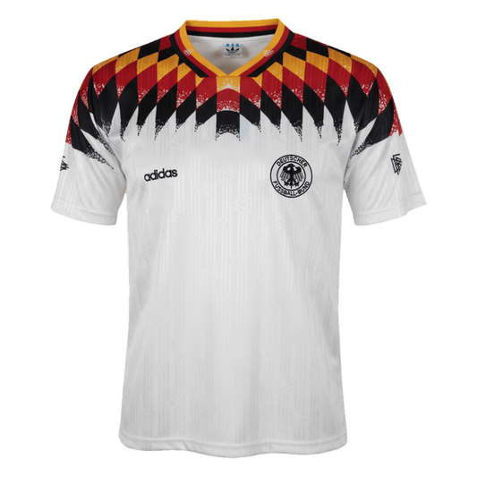 Camiseta retro de fútbol local de Alemania de 1994