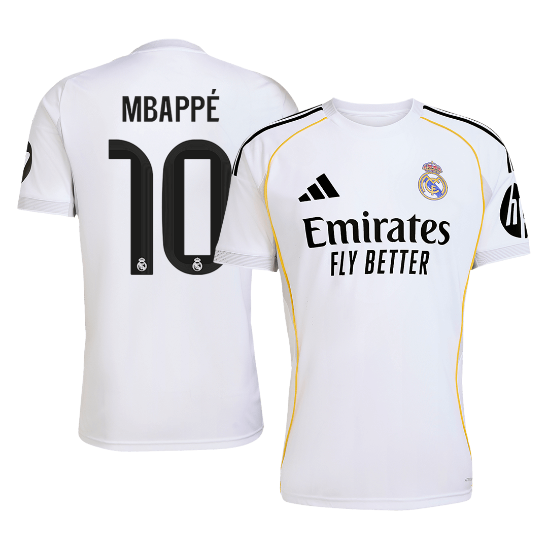 Camiseta de fútbol local del Real Madrid MBAPPÉ #10 2025/26 (Grande)