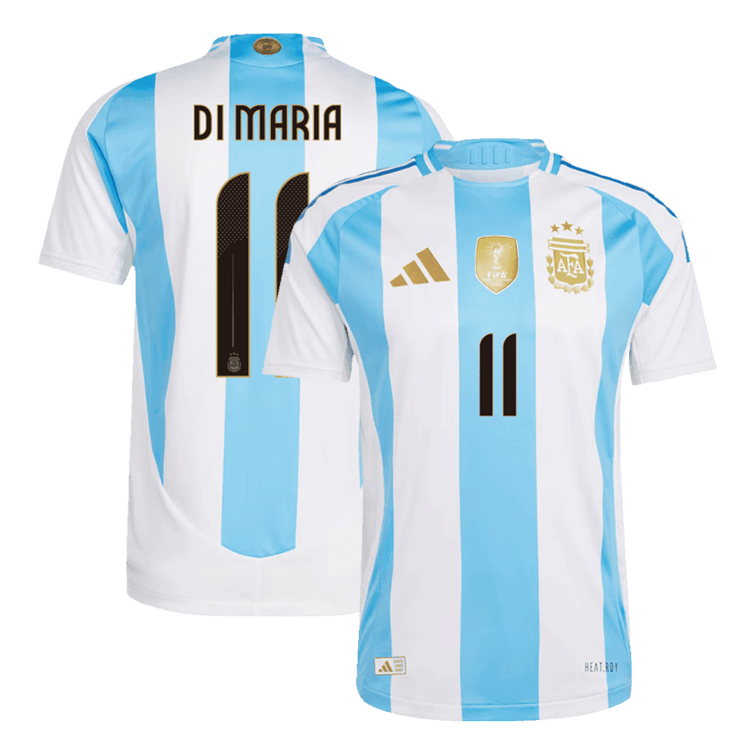 Auténtica camiseta de fútbol DI MARIA #11 Argentina Local 2024