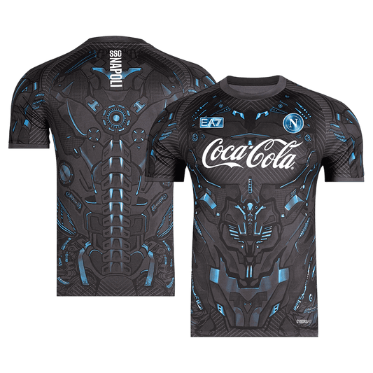 Camiseta de fútbol prepartido del Napoli 2025/26