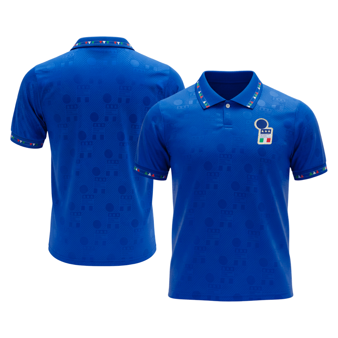 Camiseta retro de fútbol local de Italia de 1994