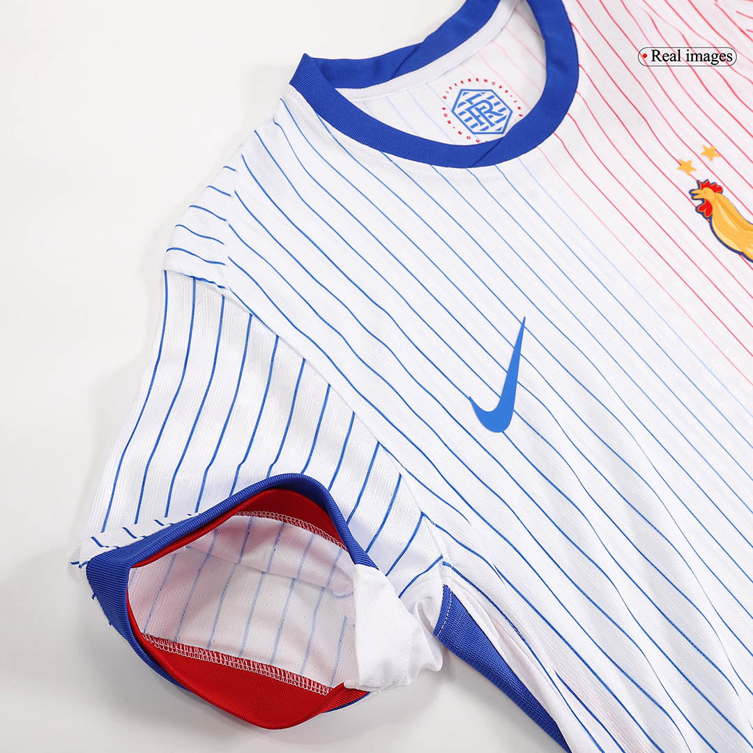 Camiseta de fútbol auténtica de Francia para la Eurocopa 2024