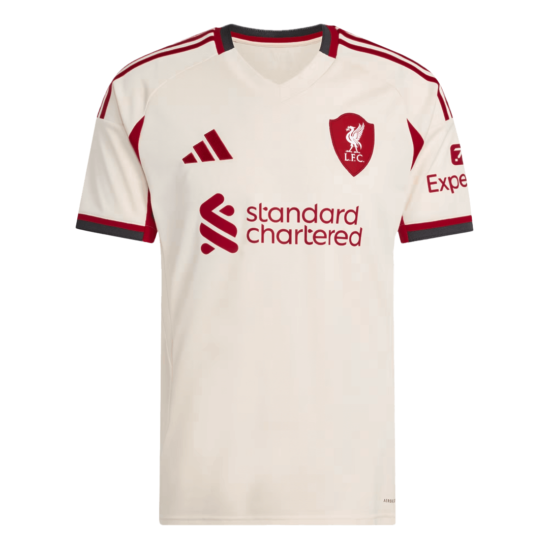 Camiseta de fútbol SZOBOSZLAI #8 Liverpool 2ª equipación 2025/26