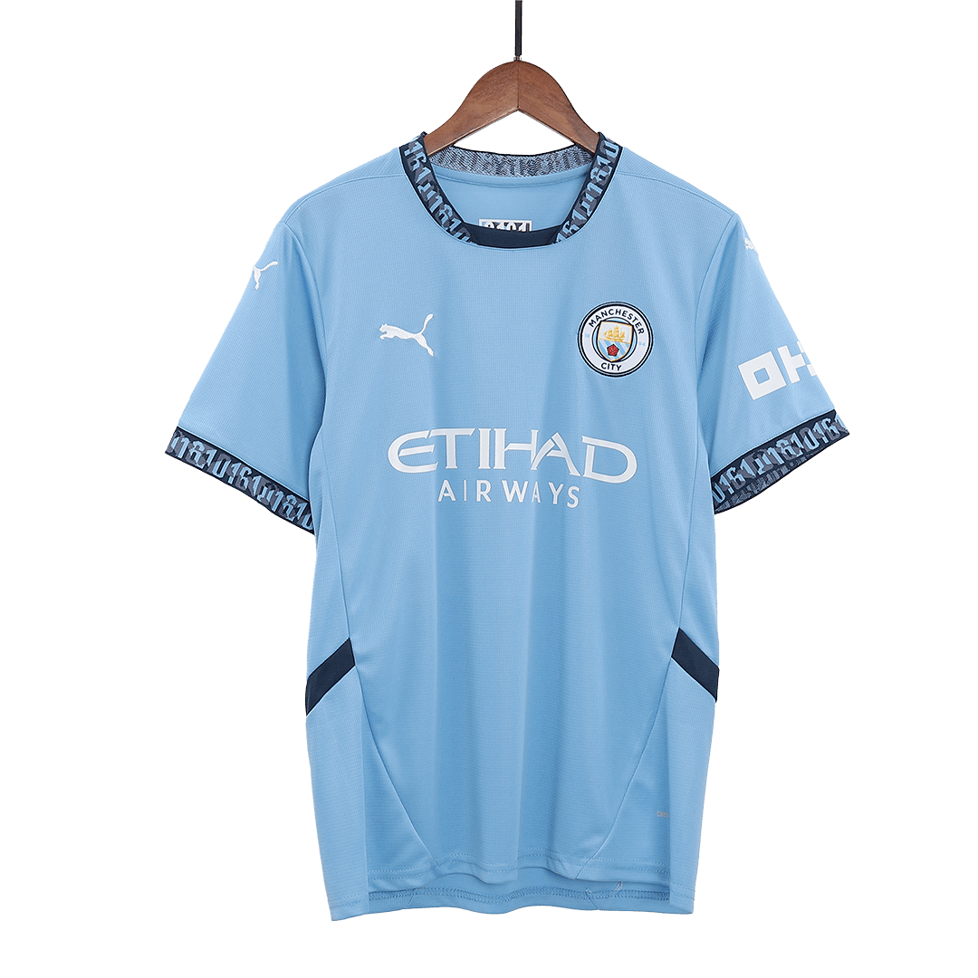 Camiseta de local del Manchester City DE BRUYNE #17 - UCL