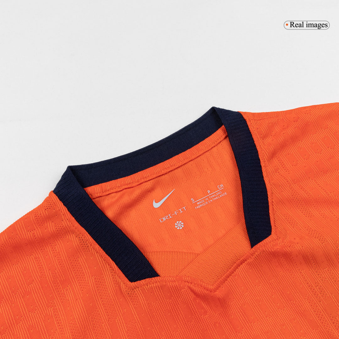 Auténtica camiseta de local de la selección de los Países Bajos, VIRGIL #4, temporada 2026