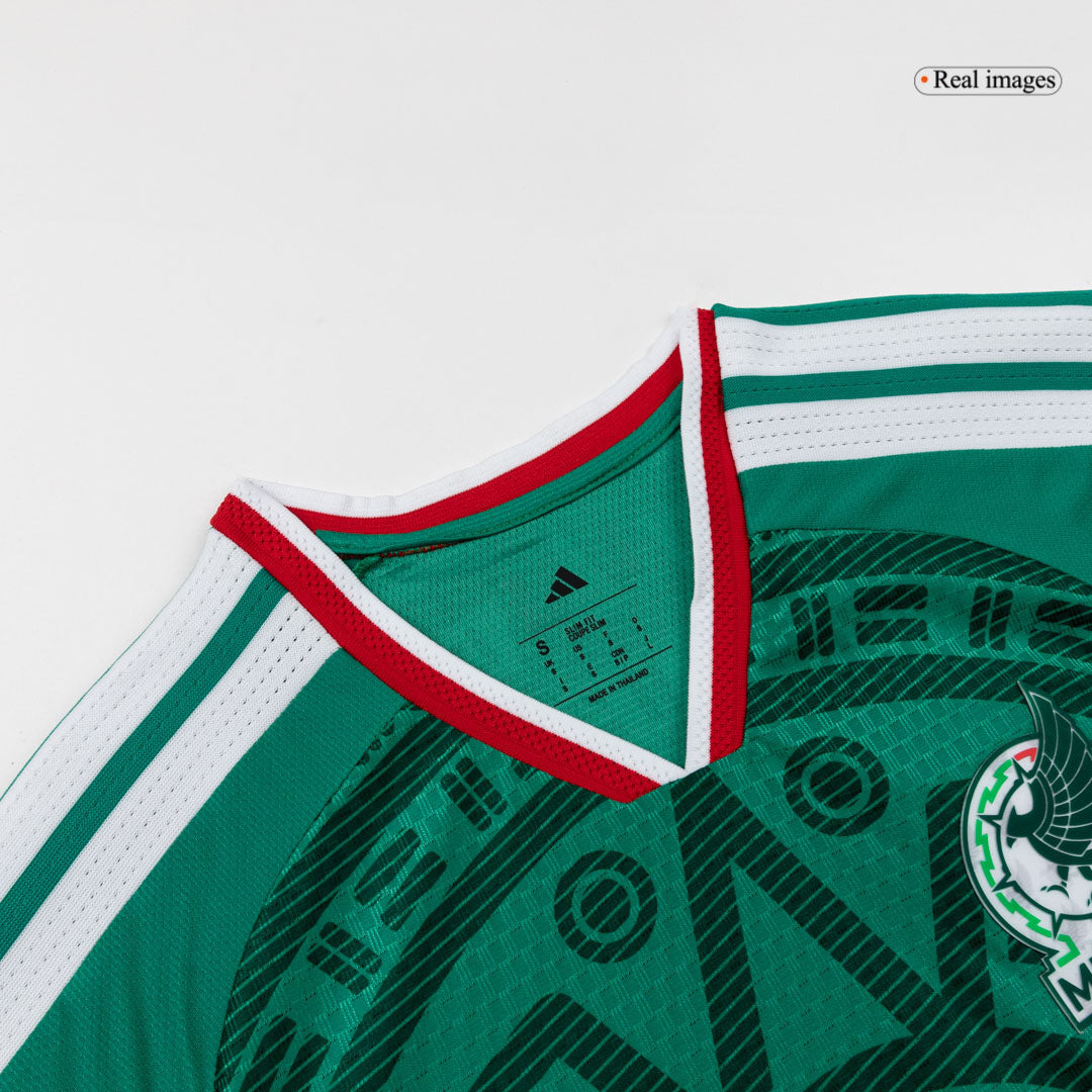 Camiseta de local de México para hombre, Raúl #9, versión Copa Mundial 2026 - Ajuste entallado