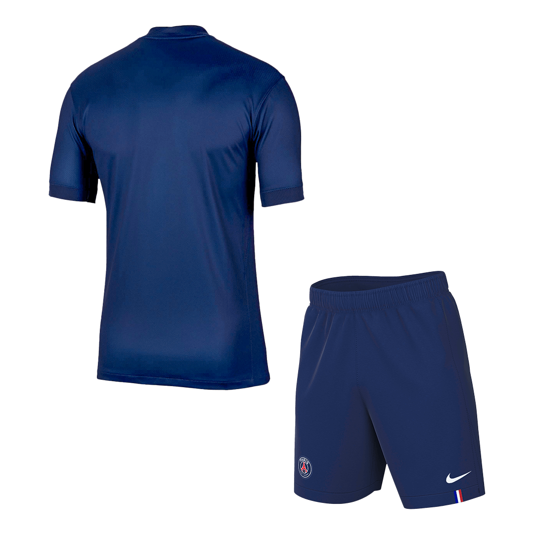 Camiseta de fútbol local del PSG (camiseta y pantalón corto) 2025/26 azul marino