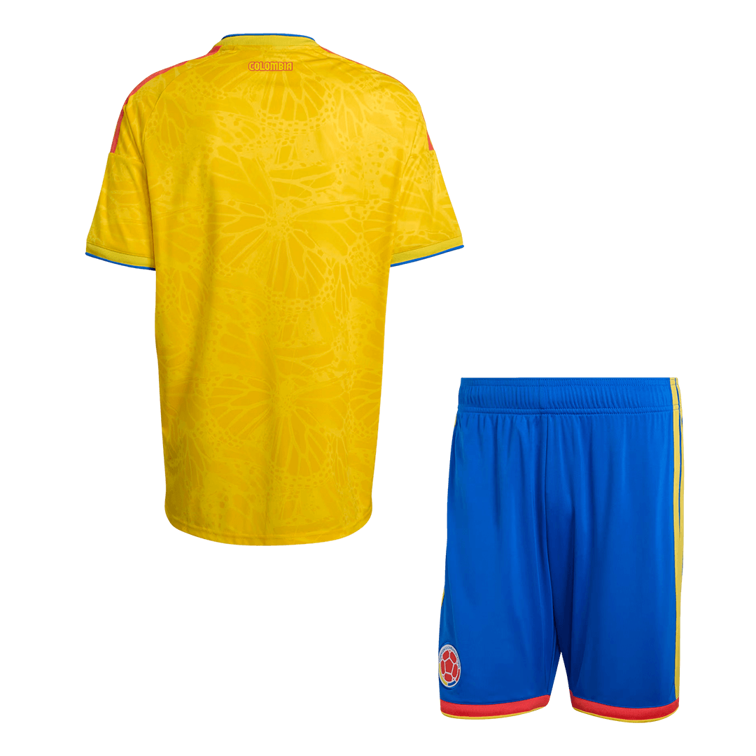 Equipación local de Colombia (camiseta + pantalón corto) para el Mundial 2026