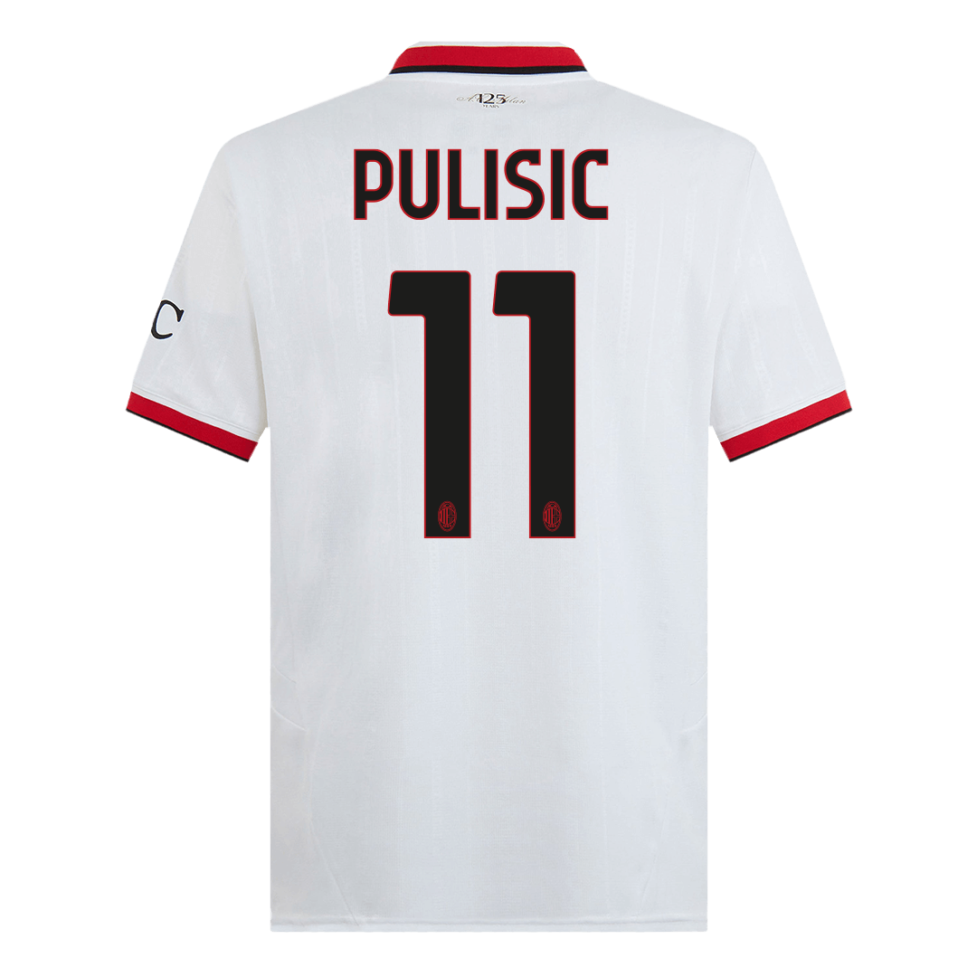 Camiseta de fútbol visitante del AC Milan PULISIC #11