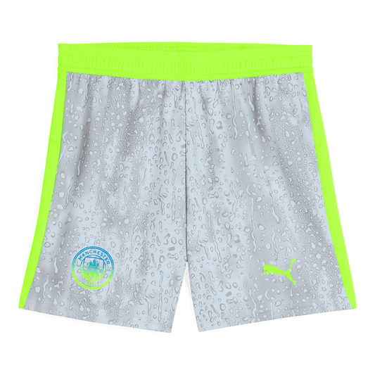 Pantalón corto de visitante de la tercera equipación del Manchester City 2025/26