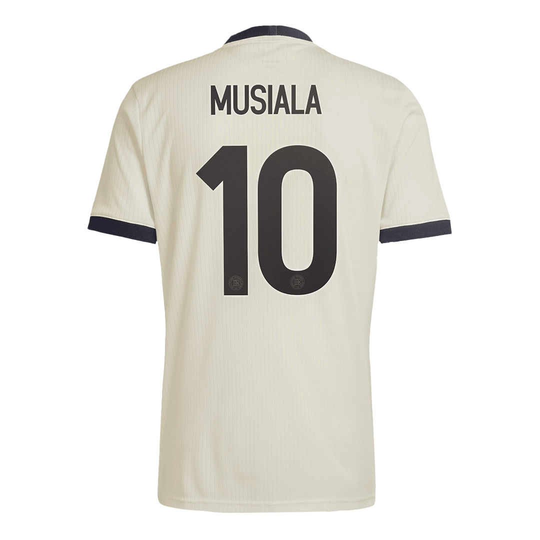 Camiseta de fútbol MUSIALA #10 Alemania 125.º aniversario 2025 Blanca