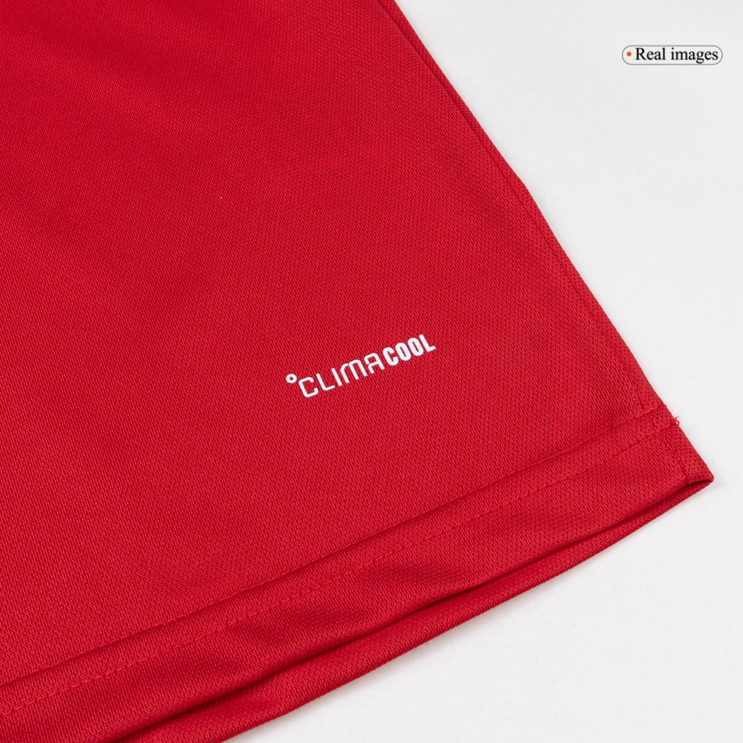 Camiseta de local del Manchester United, temporada 26/27, color rojo.