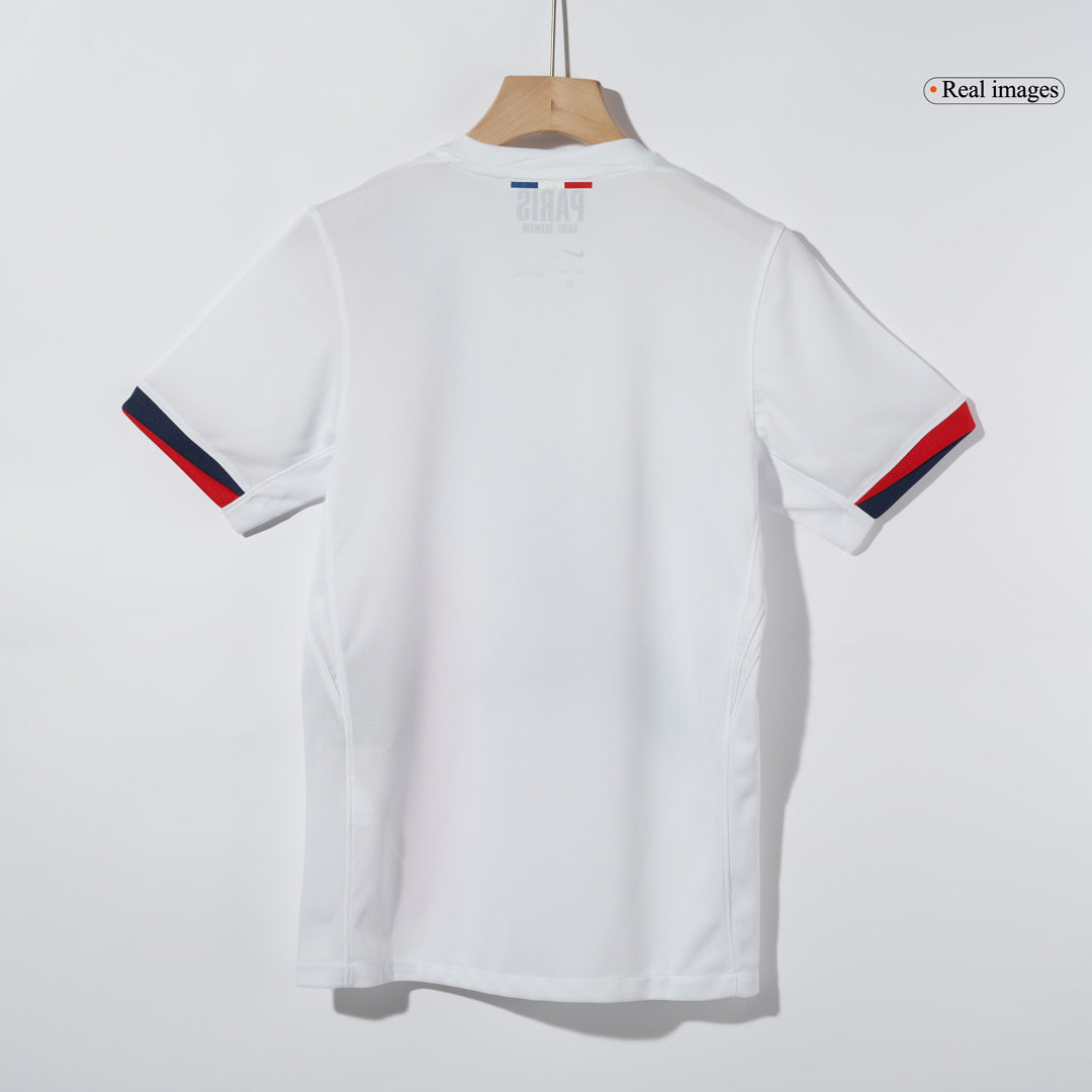 Camiseta de fútbol O.DEMBÉLÉ #10 PSG Segunda equipación 2024/25 Blanca