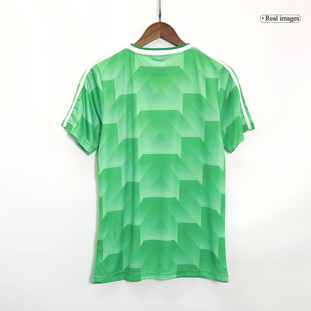 Camiseta retro de fútbol de visitante de Alemania 1988/90