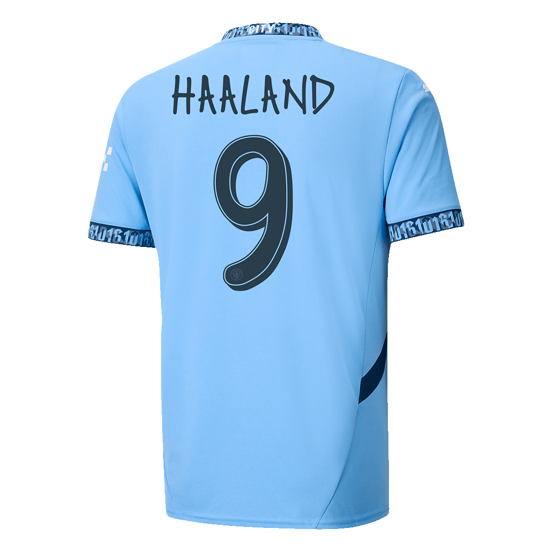 Camiseta de fútbol local del Manchester City HAALAND #9 - UCL