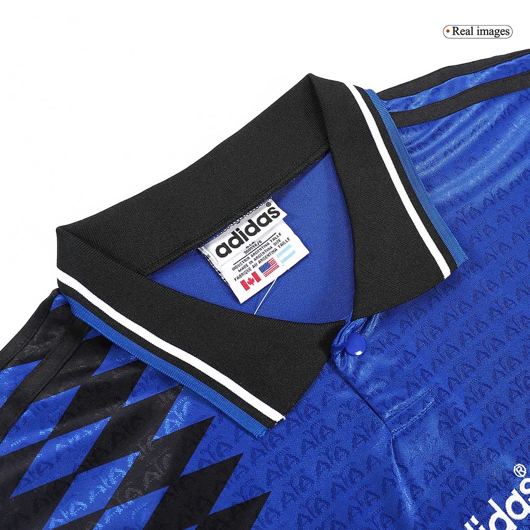Camiseta de fútbol retro de visitante de Argentina n.° 10 de 1994