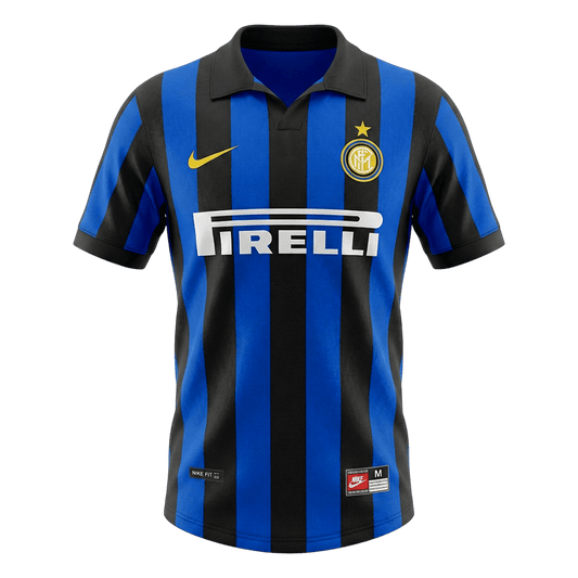 Camiseta retro de fútbol local del Inter de Milán 1998/99