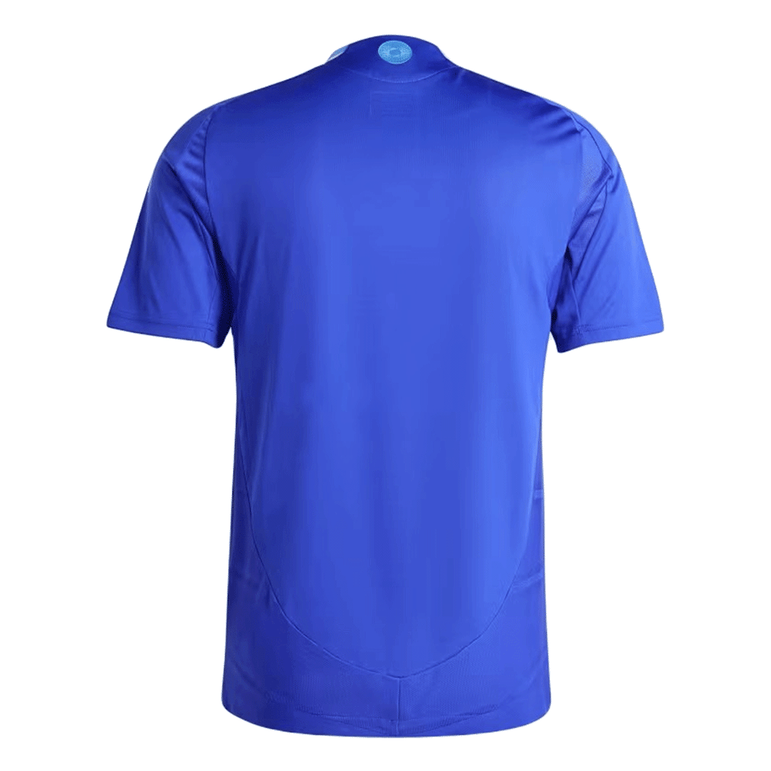 Camiseta de fútbol visitante auténtica de MESSI #10 Argentina 2024