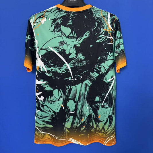 25/26 Anime japonés Nueva camiseta verde especial B