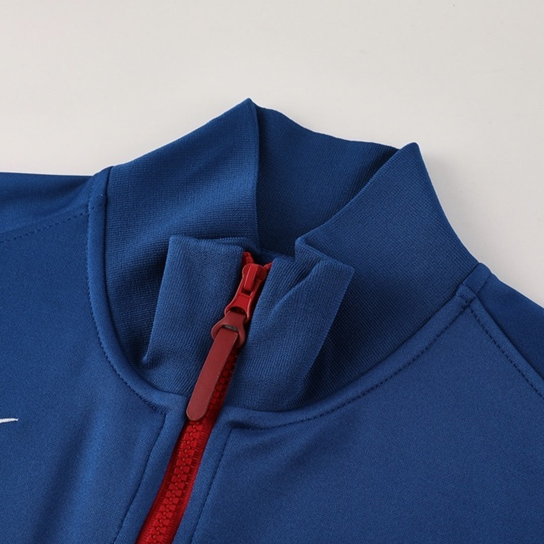 Chaqueta de entrenamiento del PSG 25/26 (Chaqueta + Pantalón) Azul Marino y Rojo