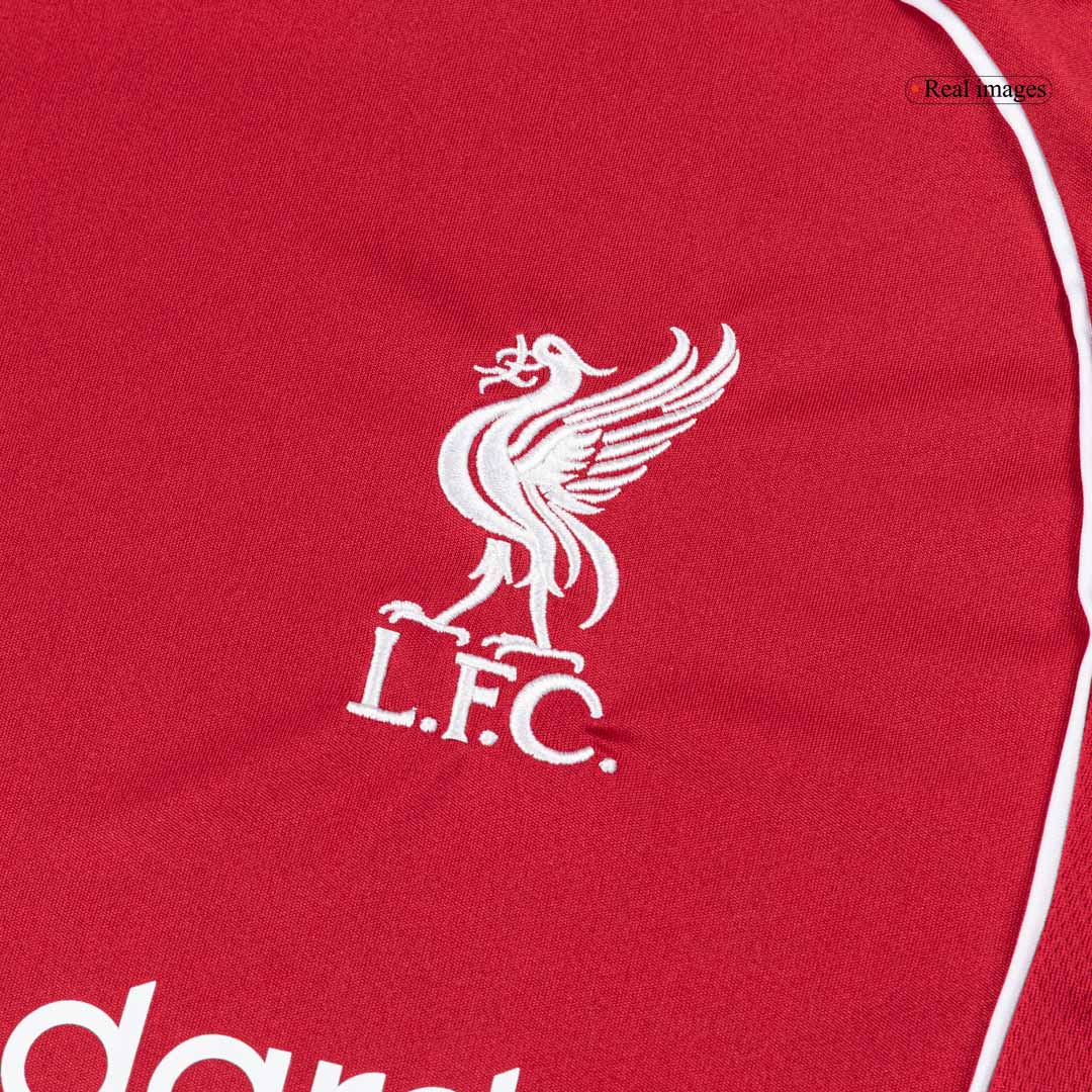 Kit de camiseta de fútbol local del Liverpool (camiseta, pantalones cortos y calcetines) 2025/26