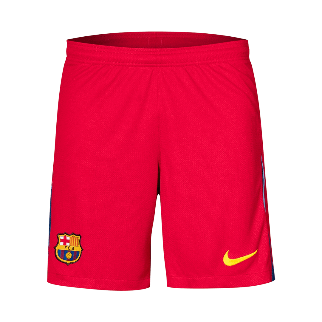 Pantalón corto visitante del Barcelona 2025/26 (cuarta equipación)