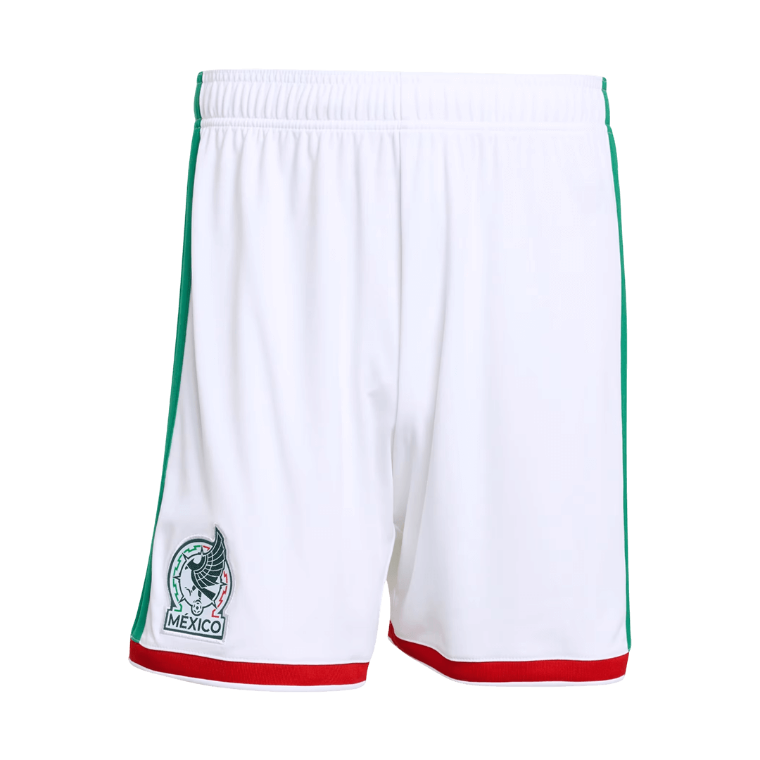 Pantalones cortos de local para la selección hombre de México para el Mundial 2026