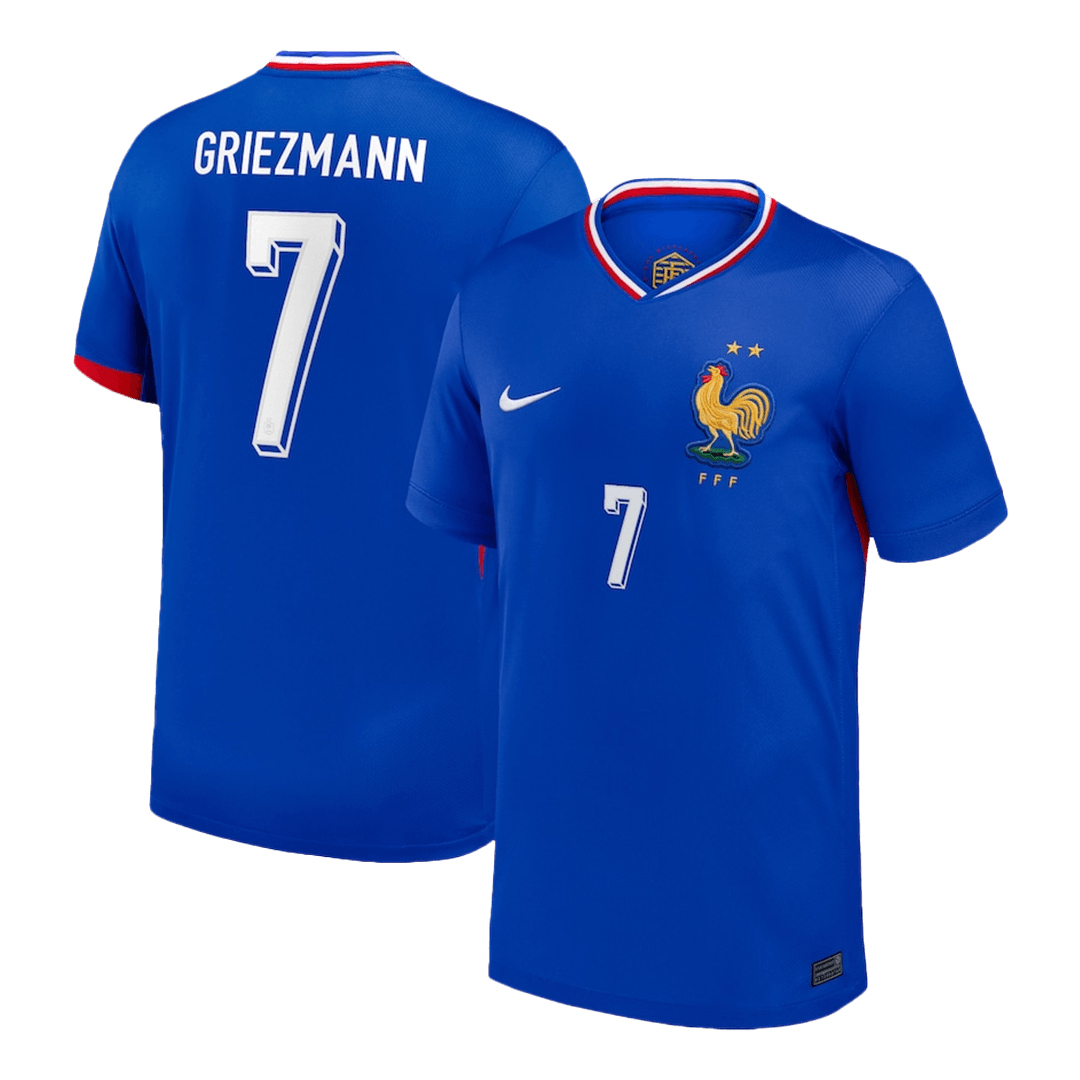 Camiseta local de fútbol de Francia GRIEZMANN #7 Eurocopa 2024