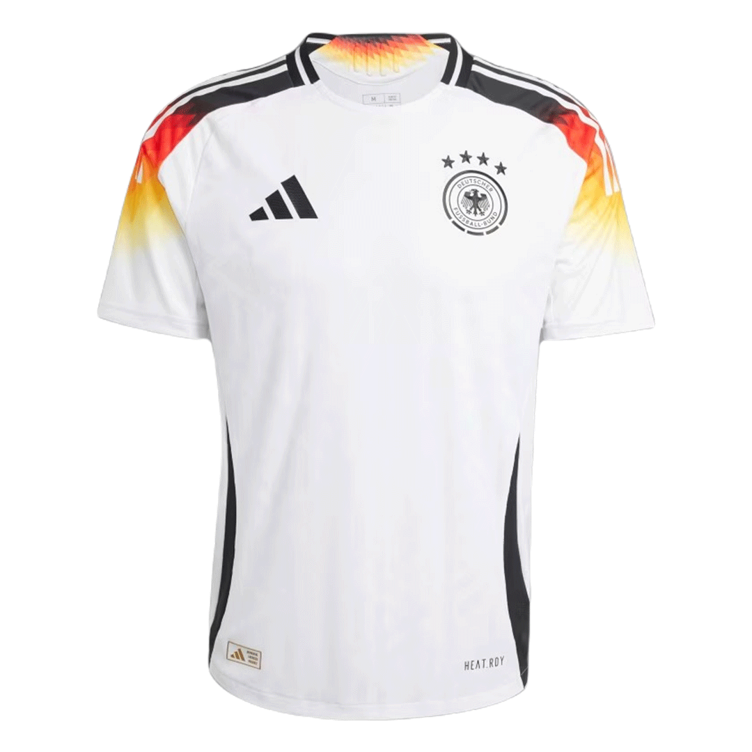 Camiseta de fútbol local auténtica de Alemania para la Eurocopa 2024