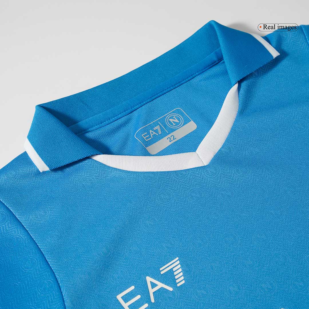 Kit de fútbol local del Napoli para niños (Kit y pantalón corto) 2024/25