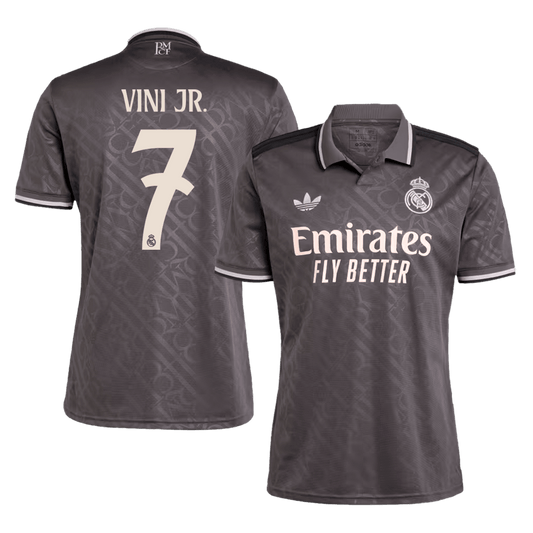 Camiseta de fútbol del Real Madrid VINI JR. #7 - Tercera equipación - Supergrande