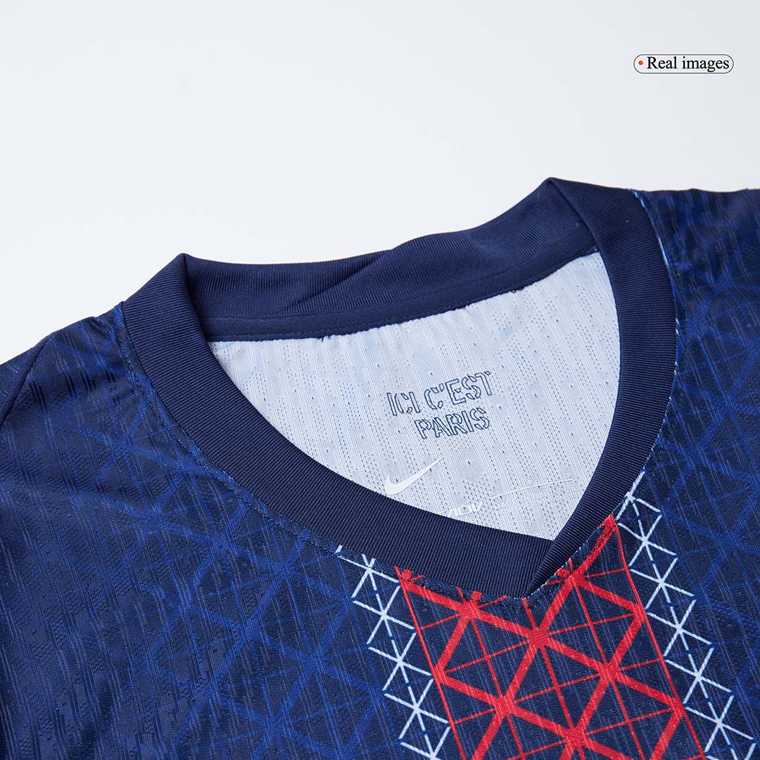 Auténtica camiseta de fútbol O.DEMBÉLÉ #10 PSG local 2025/26 azul marino