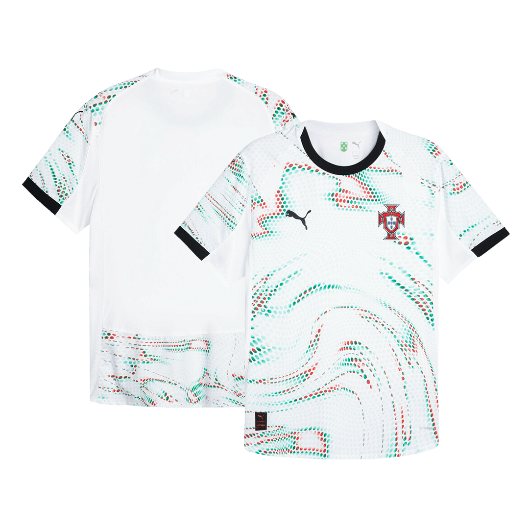 Camiseta de fútbol auténtica de visitante de Portugal 2025