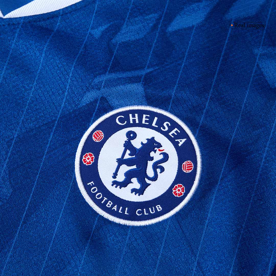 Camiseta de fútbol local del Chelsea para mujer 2025/26, azul