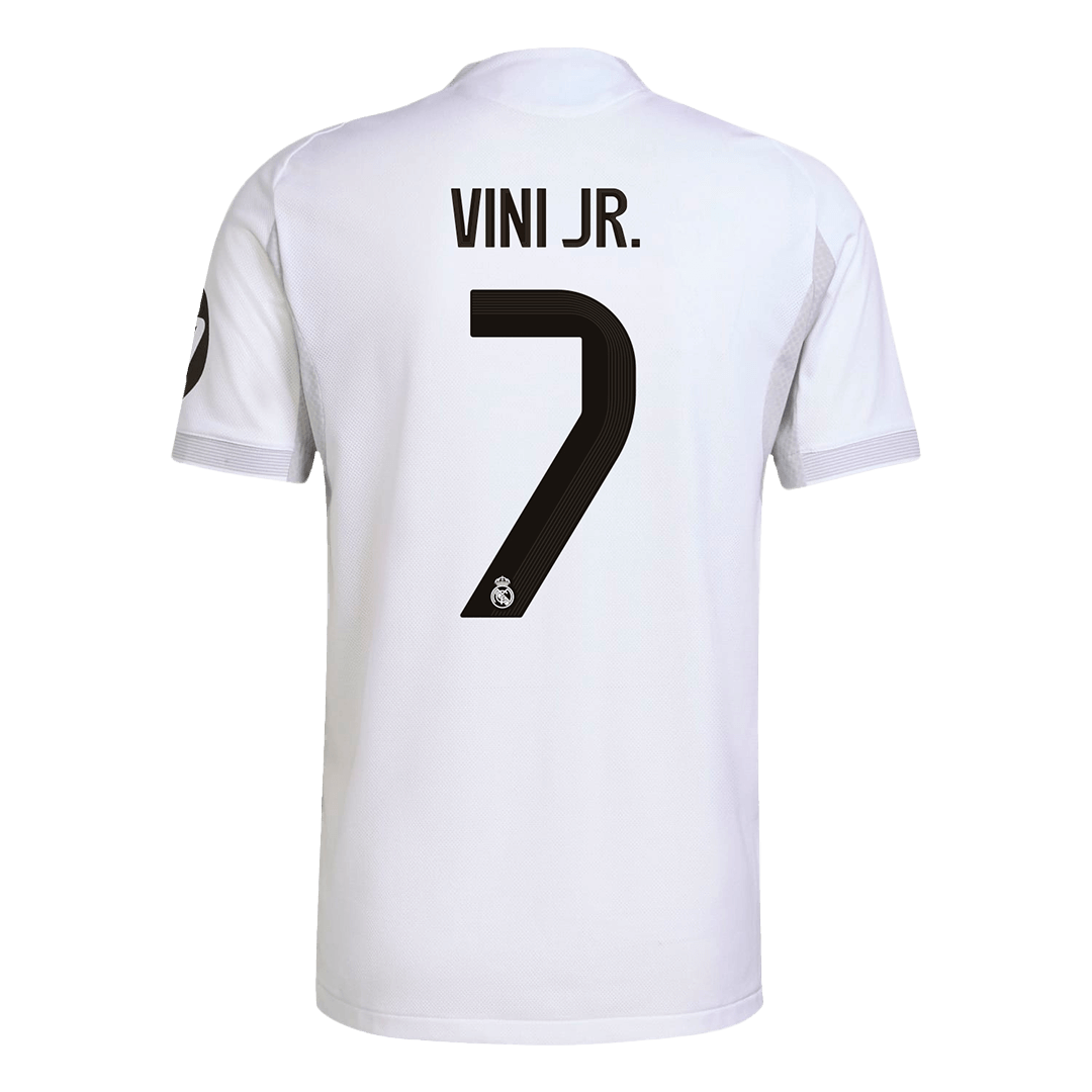Camiseta de fútbol local VINI JR. #7 del Real Madrid 2025/26 auténtica