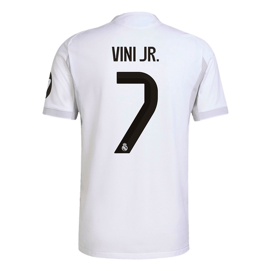 Camiseta de fútbol local VINI JR. #7 del Real Madrid 2025/26 auténtica