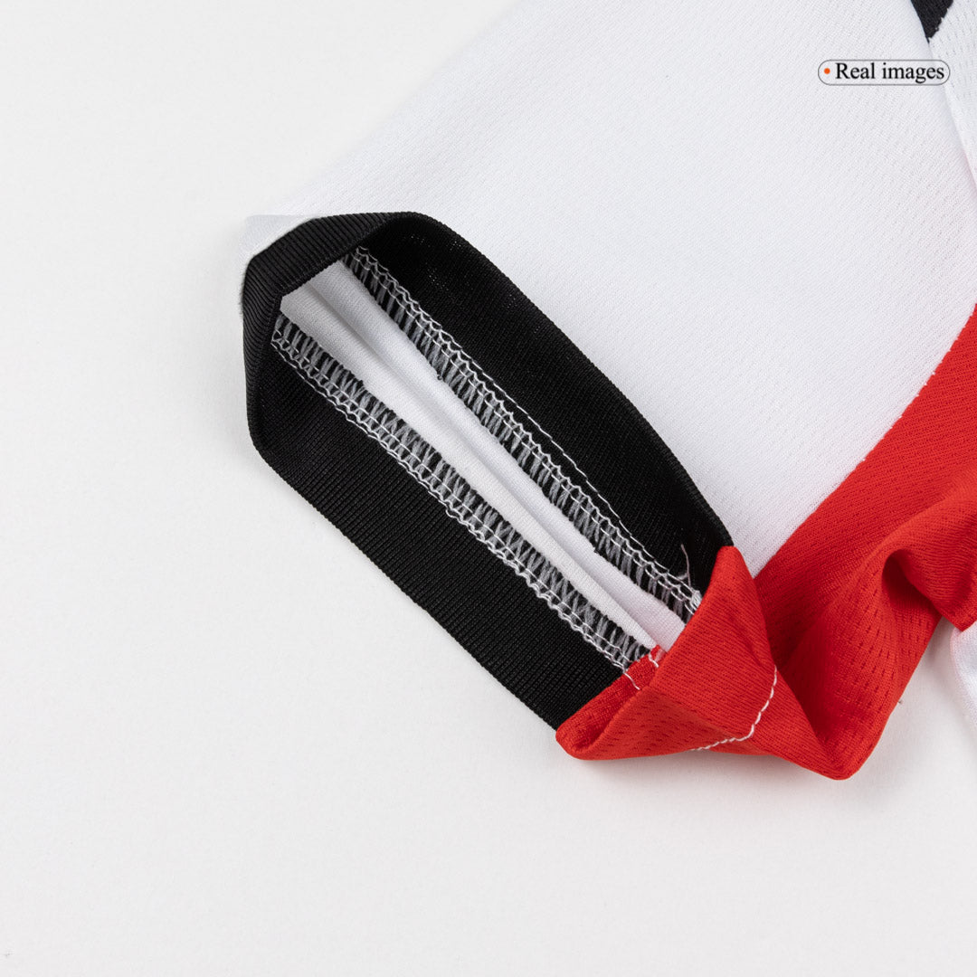 Kit de camiseta de visitante del AC Milan para niños (camiseta, pantalón corto y calcetines) 2025/26