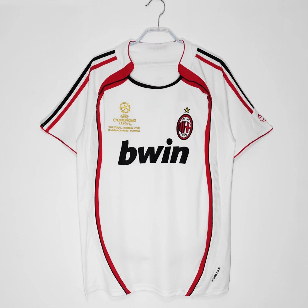 Camiseta retro de visitante del AC Milan 2006-2007